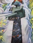 gino severini Armored train Germany oil painting artist